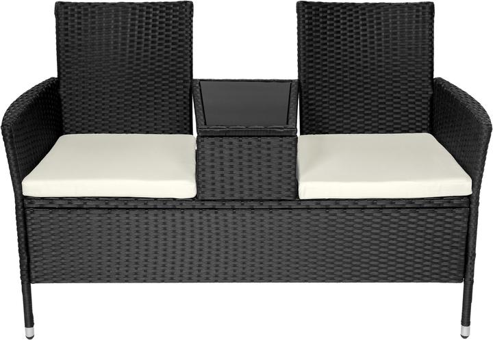 Image du produit tectake Banc de jardin en rotin