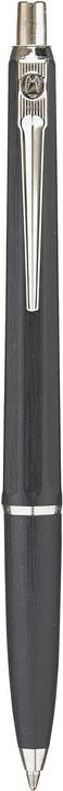 Ballograf Kugelschreiber Epoca Recycled Plastic grau Schreibfarbe blau, 1 St. (Anthrazit, 1 x)