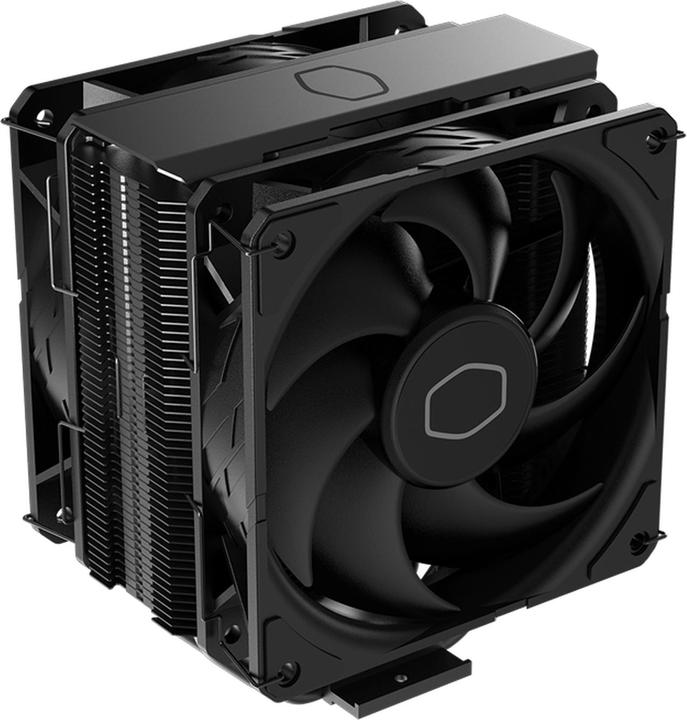 Actual product image Cooler Master CoolerMaster Hyper 212 Black X Duo, chladič CPU, 120mm fan LGA1700, AM5, univ. socket (152 mm)