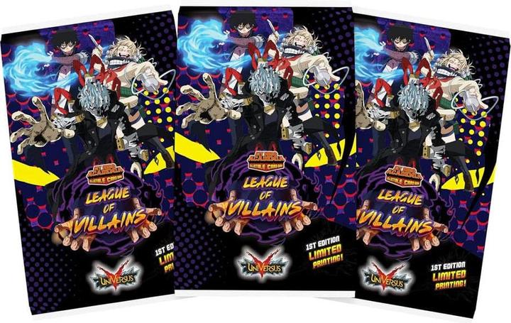 Actual product image Jasco Games My Hero Academia présentoir Booster Packs série 4 League of Villains Hanging Mass (48) *ANGLAIS* (Booster Pack)