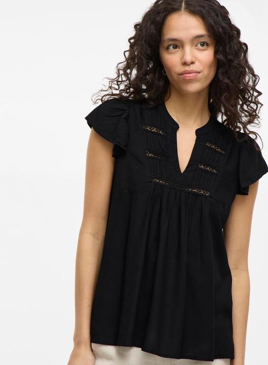 Actual product image Vila VIVISIA V-Ausschnitt Oberteil mit angeschnittenen Ärmeln (42)
