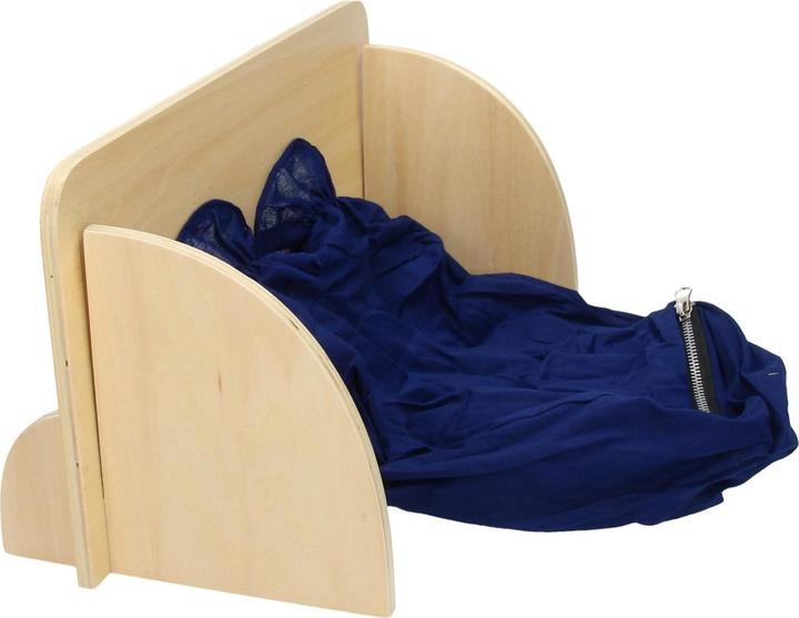 Actual product image small foot Sensory game touch wall (German)
