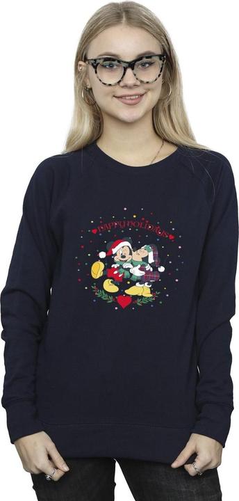 Immagine prodotto Disney Mickey Mouse Mickey Minnie Christmas Felpa Donna (S)