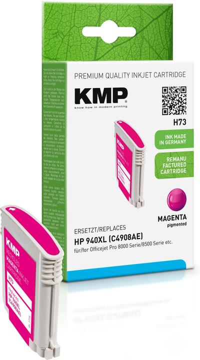 Produktbild KMP Tinte ersetzt HP940XL (C4908AE) (M)