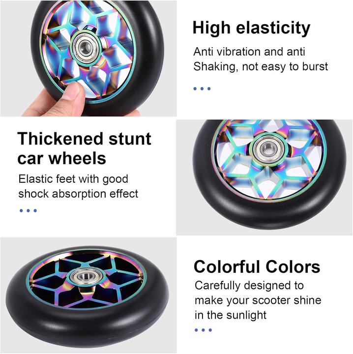 Actual product image Lewitors 2er Set Stunt Scooter Ersatzräder