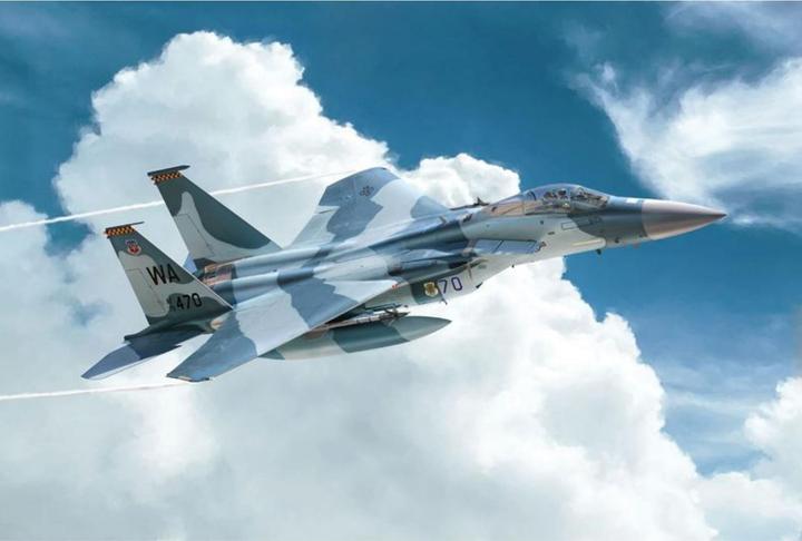 Actual product image Italeri F-15C Eagle