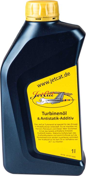 Produktbild JetCat turbinenöl 1 liter (für 20l kraftstoff) mit antistatic- additiv