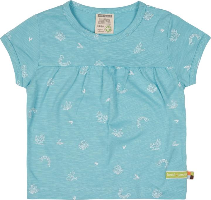 Actual product image loud + proud Tunic Slub Jersey with Print (86)