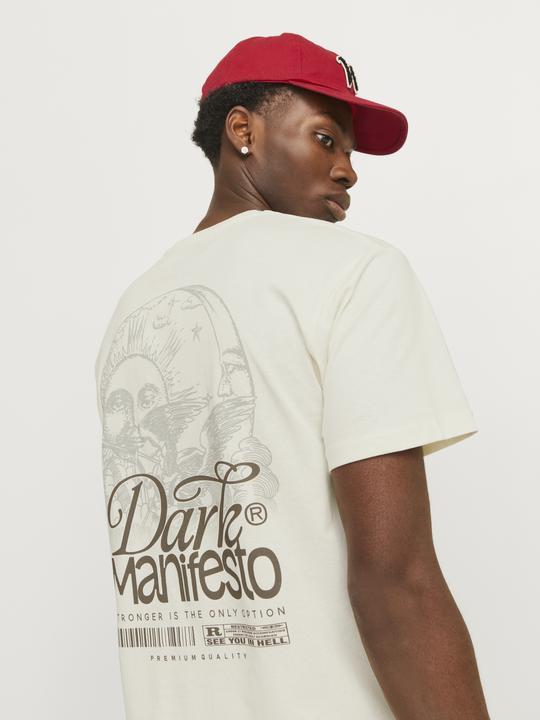 Actual product image Jack & Jones Jordark Tee Ss Crew Neck Ft Styd Aw24 (L)
