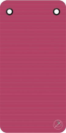 Image du produit Kübler Sport Tapis de gymnastique PROFI GYM, rouge, 120 x 60 x 1 cm, avec oeillets, 1,1 kg