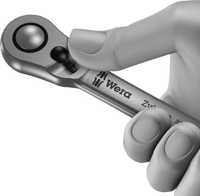 Actual product image Wera 8004 B Zyklop Metal Ratchet (3/8")