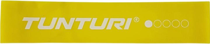 Image du produit Tunturi Mini Resistance Band Set 5 Stück - 5 Gummi Gymnastikbänder mit Netztasche (0.50 m, Extra Léger, Léger, Moyen, Fort, Extra fort)