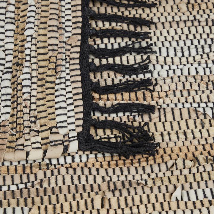 Actual product image Relaxdays Braided runner rug (70 x 140 x 0.5 cm)