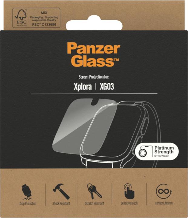 Actual product image PanzerGlass Displayschutz Xplora XGo3