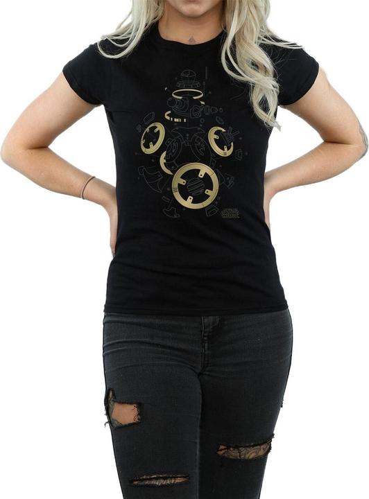 Immagine prodotto Star Wars The Last Jedi BB-8 Deconstructed Maglietta Donna (M)