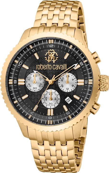 Produktbild Roberto Cavalli Herrenuhr (Chronograph, 44 mm)