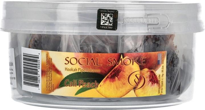 Produktbild Social Smoke Cali Peach 1kg (Pfirsich, 1000 g)