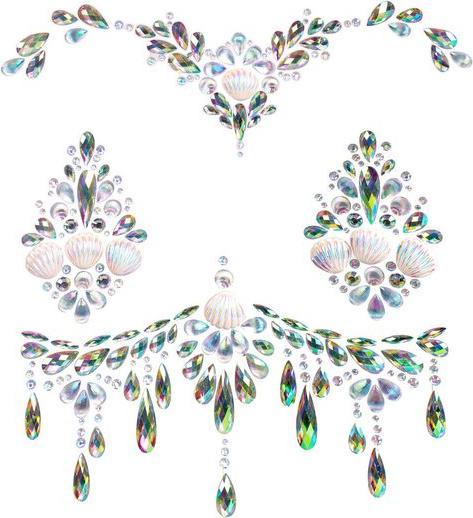 Actual product image Leg Avenue Body Jewels - Mermaid