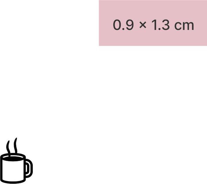 Immagine prodotto minink Tatuaggio temporaneo - profumo di tazzina di caffè