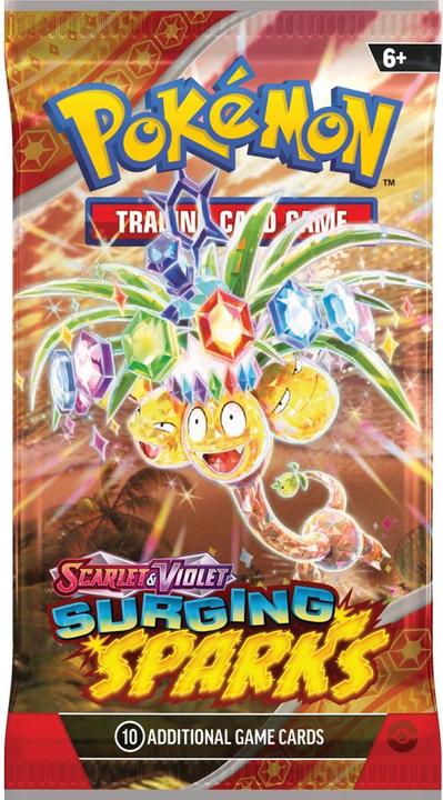 Produktbild Pokémon Surging Sparks (Englisch, Booster Pack)