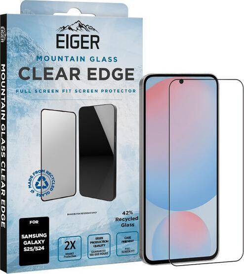 Produktbild Eiger Mountain Glass Clear Edge (1 Stück, Samsung Galaxy S25)