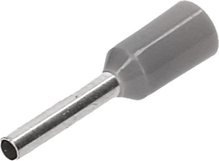 Produktbild Kalitec 500 Stück Cembre Aderendhülsen isoliert 0,75mm2 8mm lang grau PKD7508 I Industriequalität vom deutsc