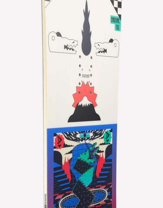 Actual product image Dreamscape Snowboard Allmountain/Freestyle - Endzone 500 Q Caillat (160)