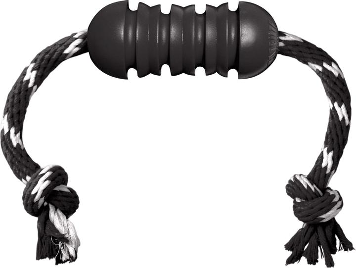 KONG Jouet pour chien Extreme Dental Rope noir M (5x12) (Jouet à mâcher pour chien)