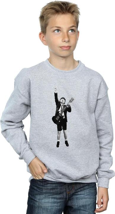 Actual product image AC/DC Boys Angus Young Cut Out Sweatshirt (140, 146)