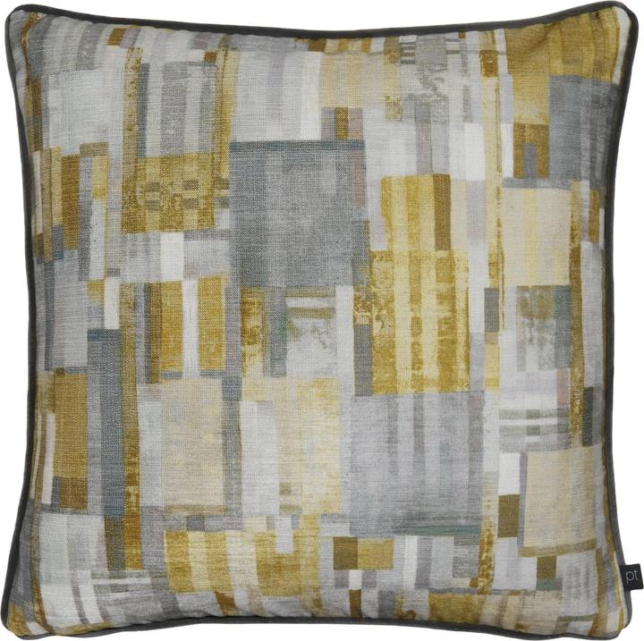 Immagine prodotto Prestigious Textiles Copri cuscino con disegno geometrico Gisele cotone lino viscosa poliestere (50 x 50 cm)