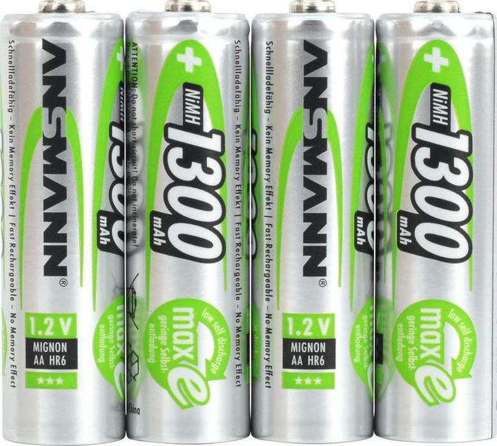 Image du produit Ansmann Type 1100 (4 pcs, AAA, 1050 mAh)