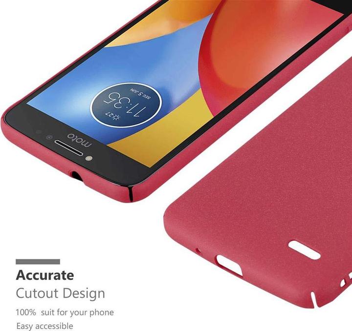 Actual product image Cadorabo Hard Cover Frosty Cover (Motorola Moto E4)