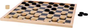 Actual product image APS Checkers 40 Pieces In Wooden Box