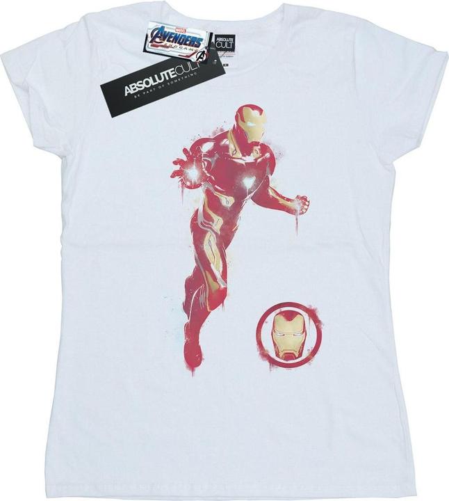 Avengers Endgame Painted Iron Man TShirt aus Baumwolle
