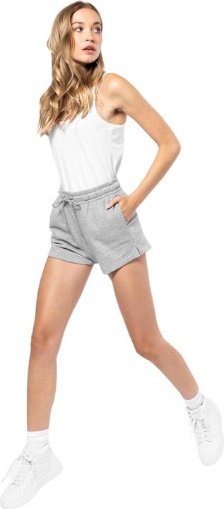 Produktbild Kariban Umweltfreundliche Shorts aus ungerautem Molton, Damen (L)