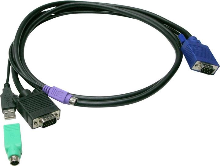 Actual product image LevelOne KVM Cable ACC-3202 USB+PS/2