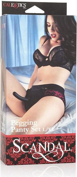 Produktbild CalExotics Scandal® Pegging Panty Set
