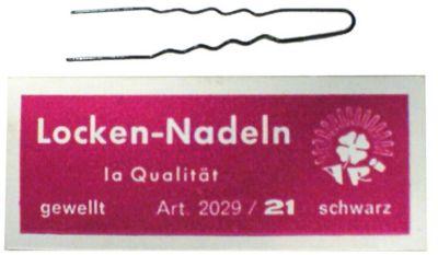 Image du produit Cosmetic Épingles à cheveux 30 noires 70x1,2mm ondulées (30 pcs)