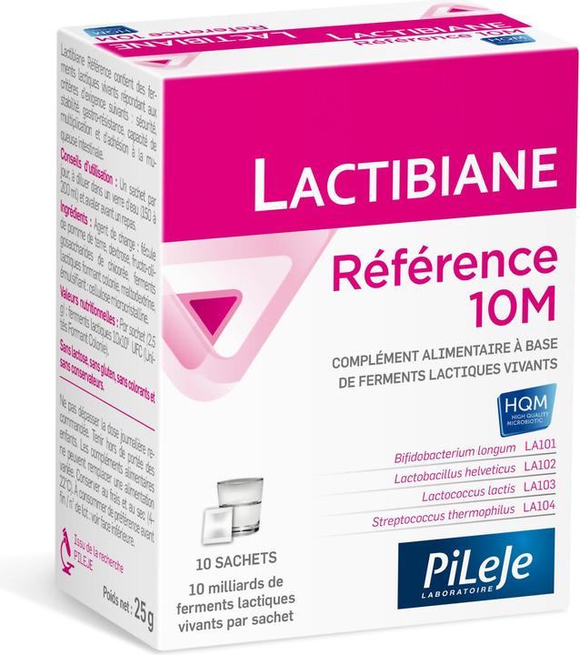 Actual product image Lactibiane Reference 10M (10 Piece, Beutel, 43 g)