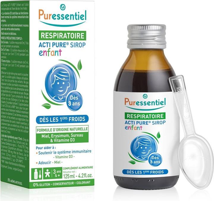Image du produit Puressentiel Acti Pur Kindersir Fl 125ml (1 pièce(s))