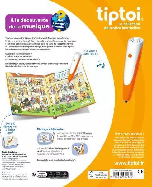 Image du produit tiptoi Auf Entdeckungsreise durch die Musik (Français)