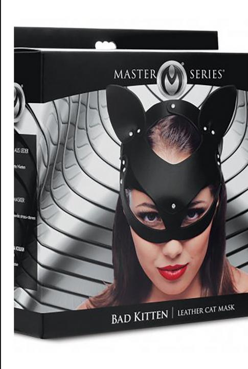 Produktbild Master Series Bad Kitten Leather Cat Mask