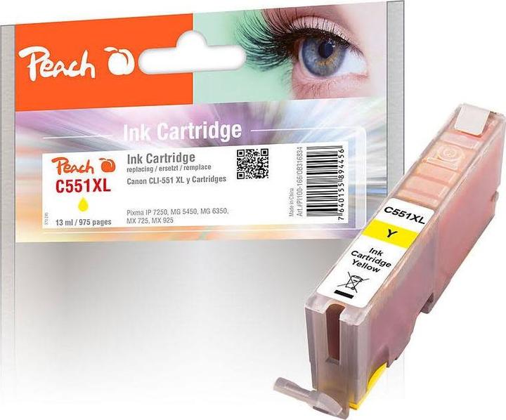 Productafbeelding Peach Cli-551y XL (Y)