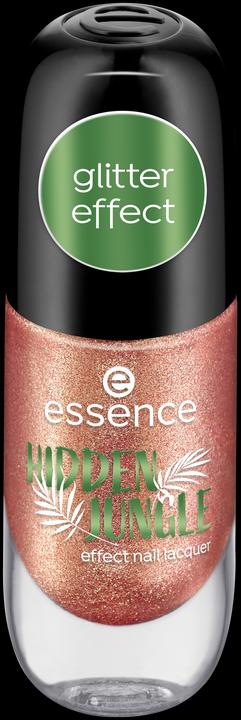 essence HIDDEN JUNGLE effect nail lacquer (01 Secret Gem, Gel-Effekt Nagellack)