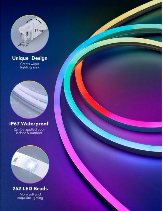 Actual product image Govee Neon (RGBIC, 300 cm, Indoor)