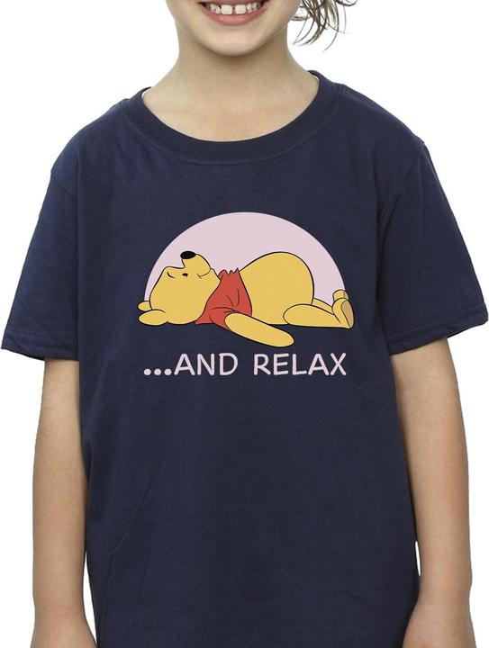 Actual product image Disney Girls Winnie The Pooh Relax Cotton T-Shirt (104)