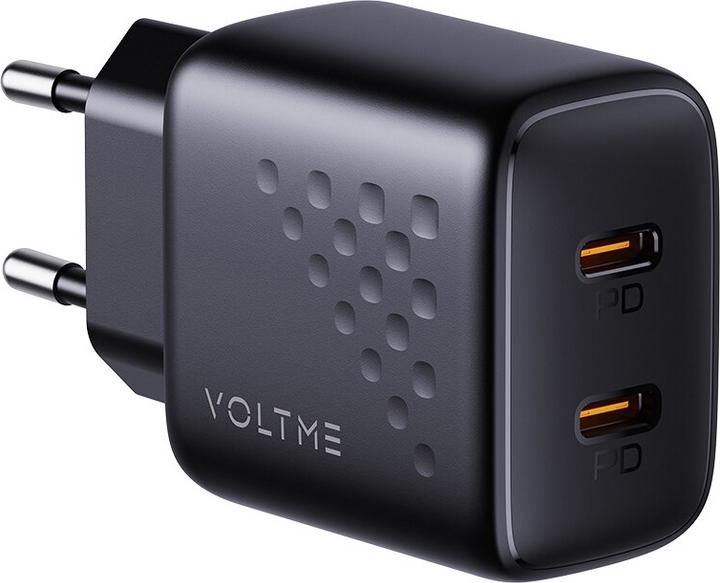 Actual product image Voltme Revo Duo 35W USB-C GaN Charger Black (35 W)