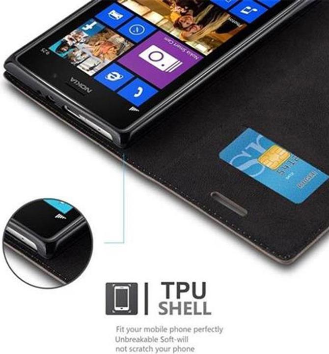 Produktbild Cadorabo Book Invisible Magnet Cover (Nokia Lumia 925)