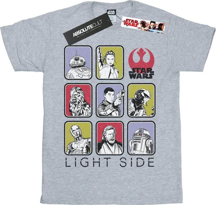 Immagine prodotto Star Wars The Last Jedi Multi Character Maglietta Ragazze (140, 146)