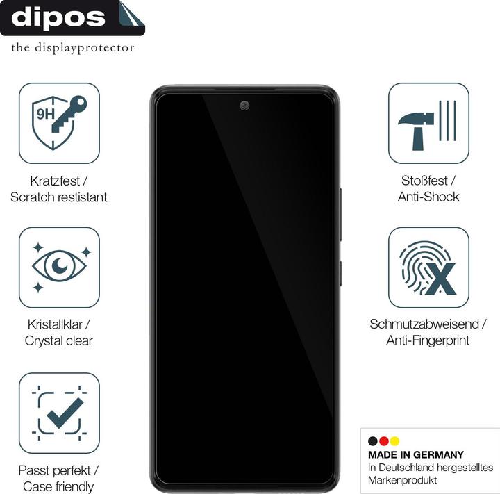 Immagine prodotto Dipos Anti-Shock (2 Pezzo/i, Samsung Galaxy A53 5G)